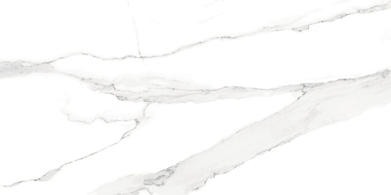 Hollywood White Polished Rectified 60x120cm Wall or Floor Tile