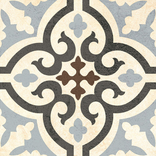 Strauss Ivory Roman Porcelain 33.3x33.3cm Wall or Floor Tiles