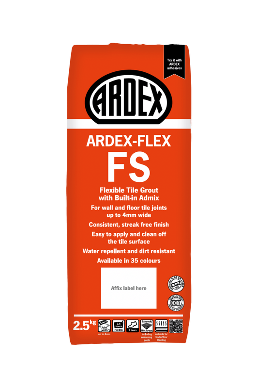 Ardex FS Narrow Joint Wall and Floor Grout 2.5kg