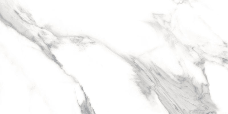 Aquila White Marble effect Porcelain Wall and Floor Tiles