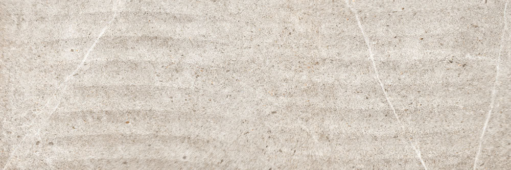 Atlantis Silver Matt Ceramic Wall Tile Decor 30x90cm