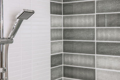 Continental Random Mix 10x30cm Gloss Wall Tiles