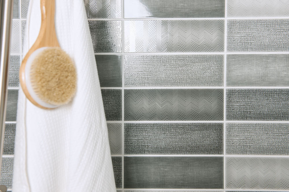 Continental Random Mix 10x30cm Gloss Wall Tiles