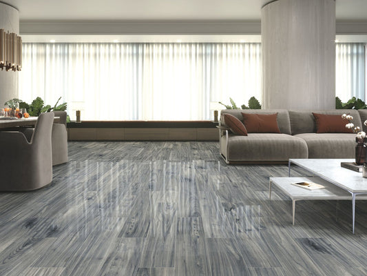 Luster Wood Effect Polished Porcelain 20x120cm Wall or Floor Tiles