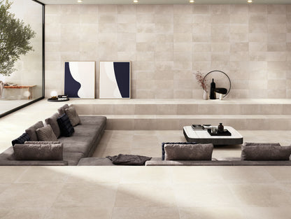 Middleton Cream Porcelain Intenrlal Wall Floor Tiles and External 2CM Floor