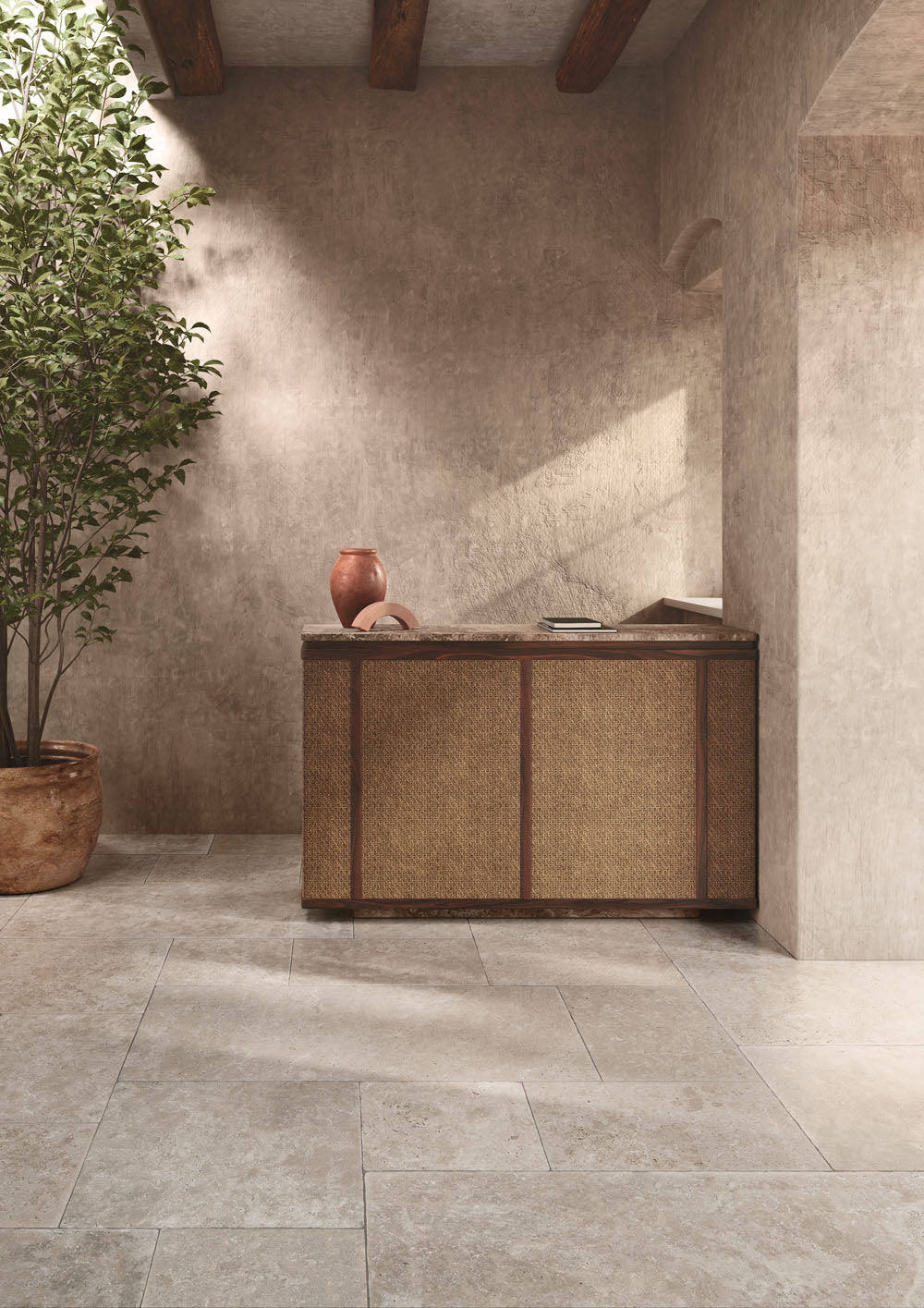 Opus Matt Grey Floor Tiles