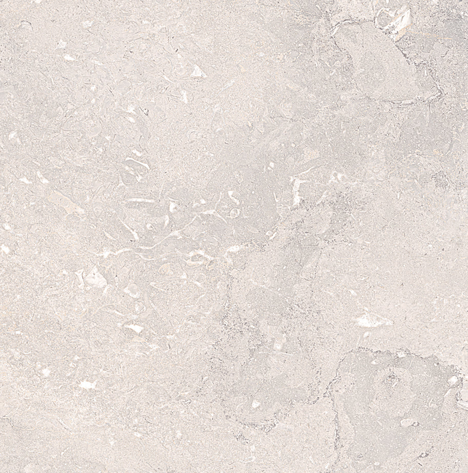 Flow Light Grey Ceramic 60x60cm Wall Tile or Floor Tile
