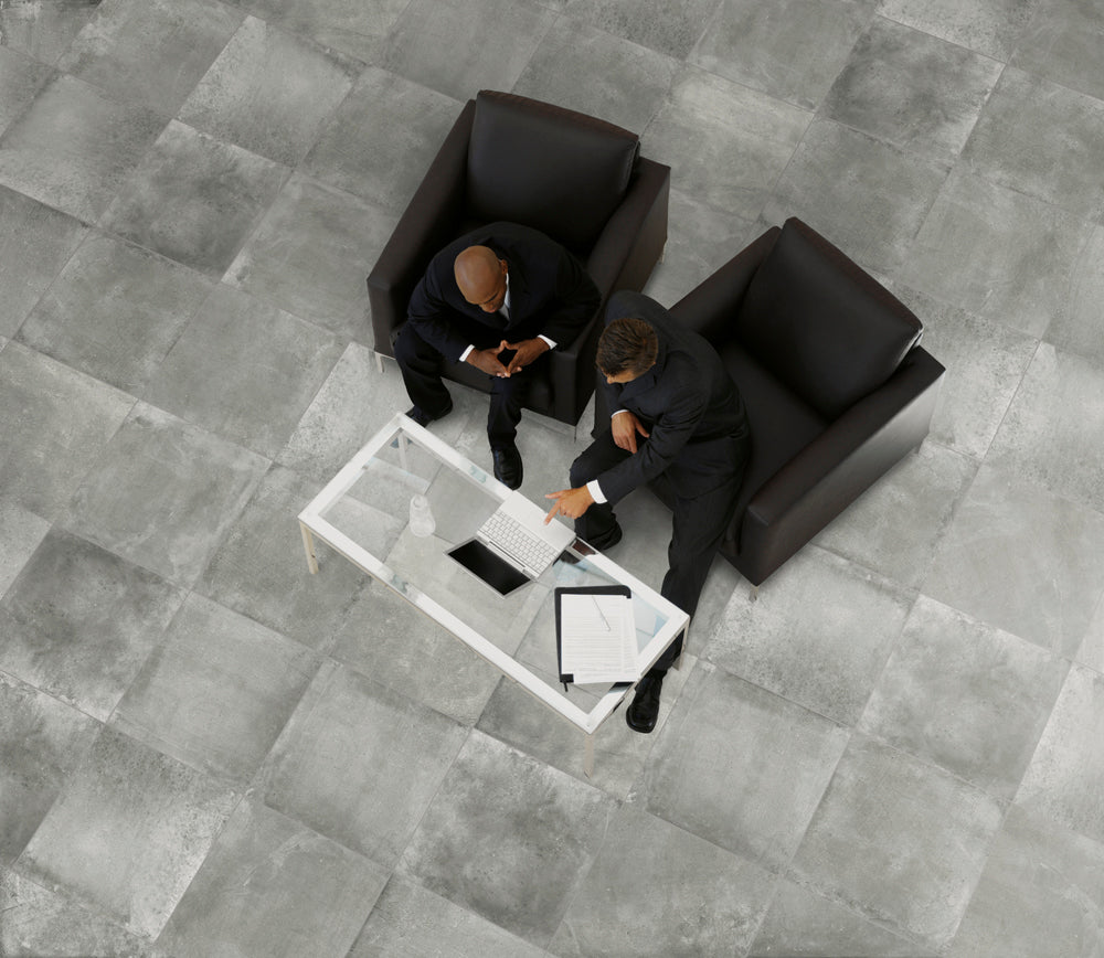 Siena Grey Smoke Matt Porcelain Wall or Floor Tiles