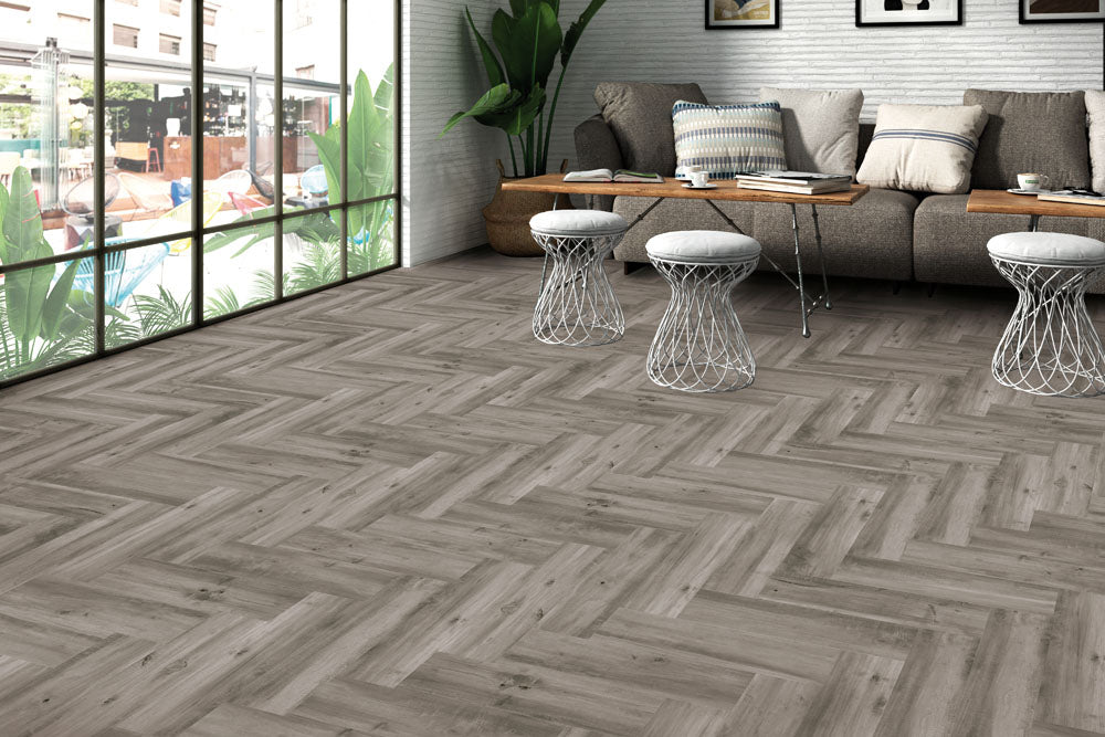 Timberland Wood effect Porcelain 15.3x58.9cm Wall and Floor Tiles